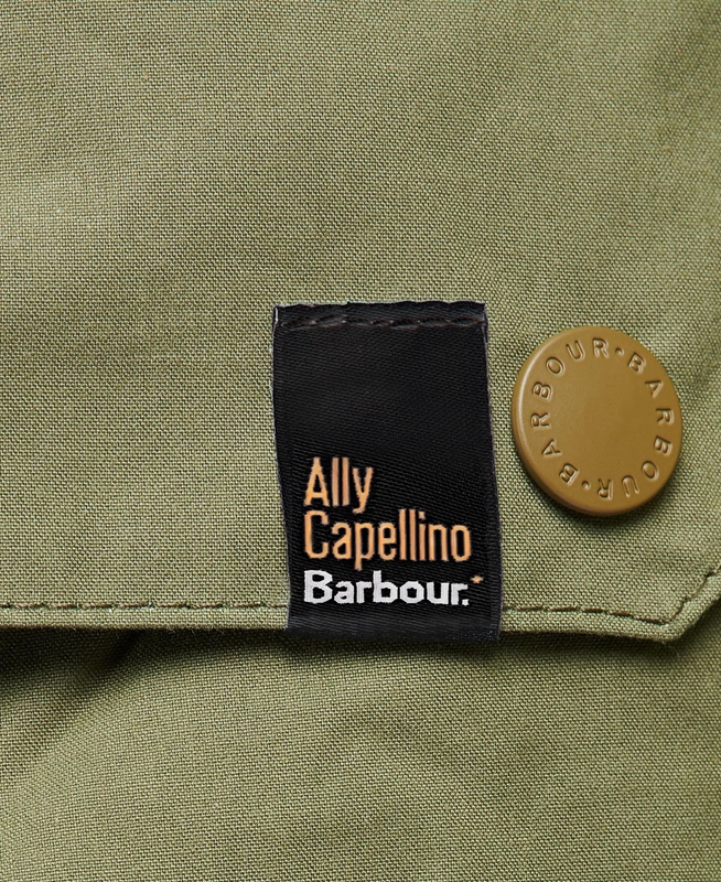 Olive Men's Barbour x Ally Capellino Ernest Casual Jackets | RZUT-15632