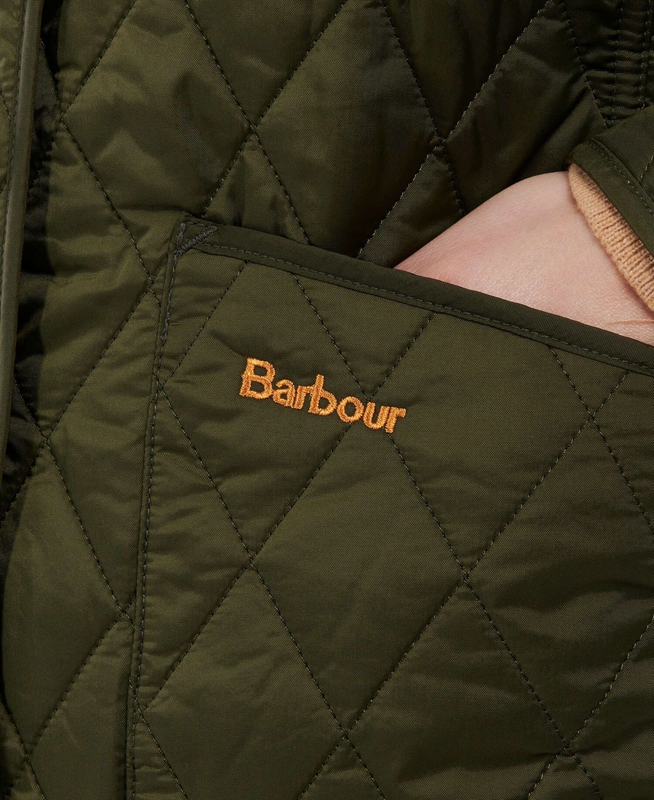 Olive Women's Barbour Steppjacke Annandale Quilted Jackets | ZPQI-63782