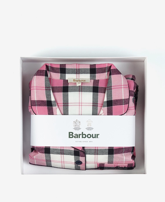 Pink Women's Barbour Ellery PJ Set Nightwear | DAKS-89372