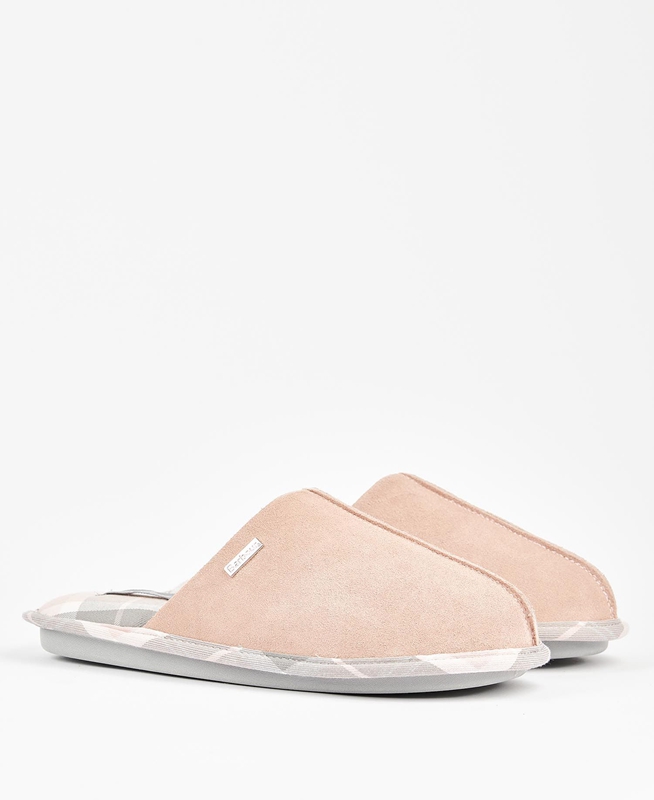 Pink Women's Barbour Simone Slippers | TOWS-25768