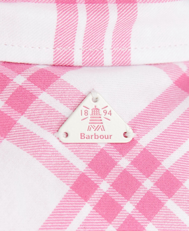 Pink Women's Barbour Willowherb Shirts | BVMH-36852