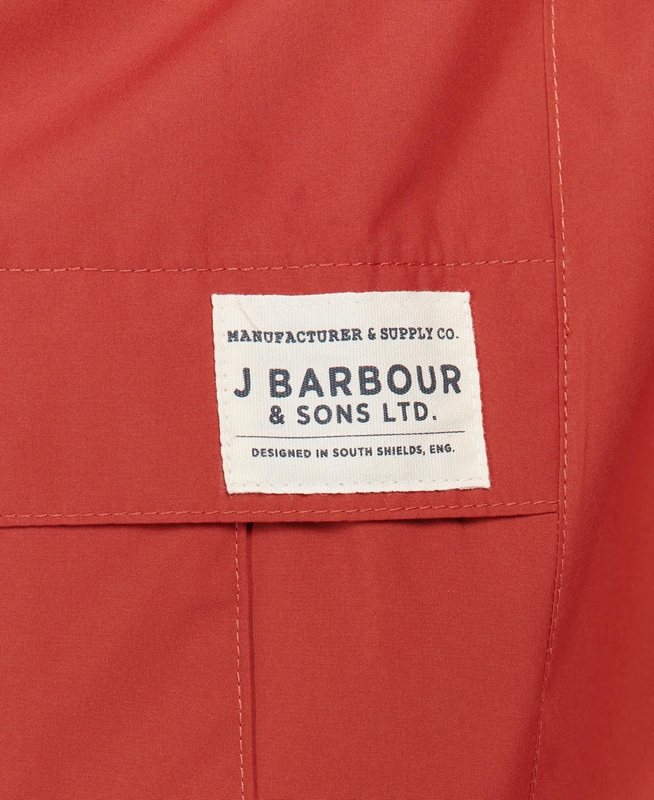 Red Men's Barbour Begral Showerproof Casual Jackets | XDQZ-14370