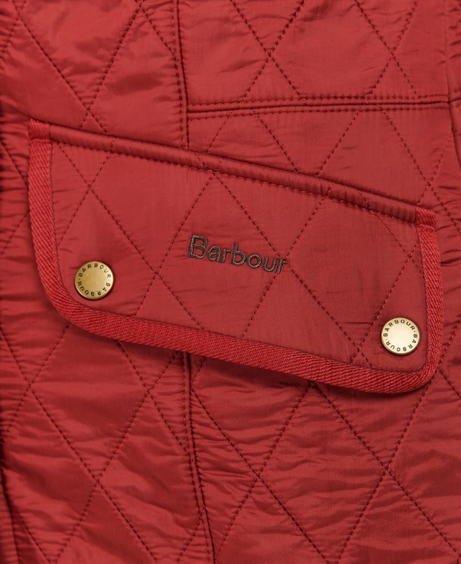 Red Women's Barbour Cavalry Vest | JTMQ-13592