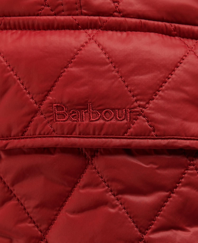 Red Women's Barbour Otterburn Vest | WULP-38942