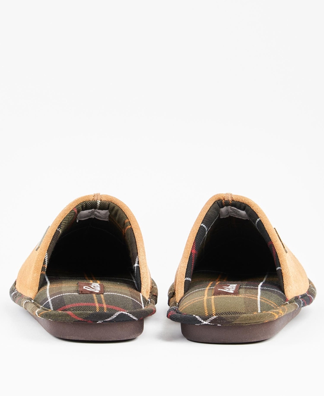 Yellow Women's Barbour Simone Slippers | NBTX-97812